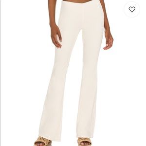 Free people Penny Pull On Flare Pant in White. Only have worn once!